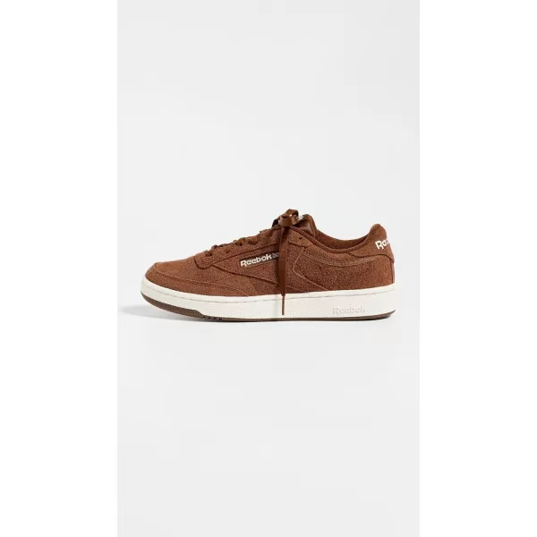 Reebok Mens Club C 85 SneakerCollegiate BrownChalkReebok Lee 2