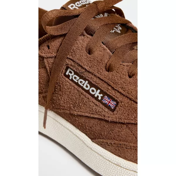 Reebok Mens Club C 85 SneakerCollegiate BrownChalkReebok Lee 2