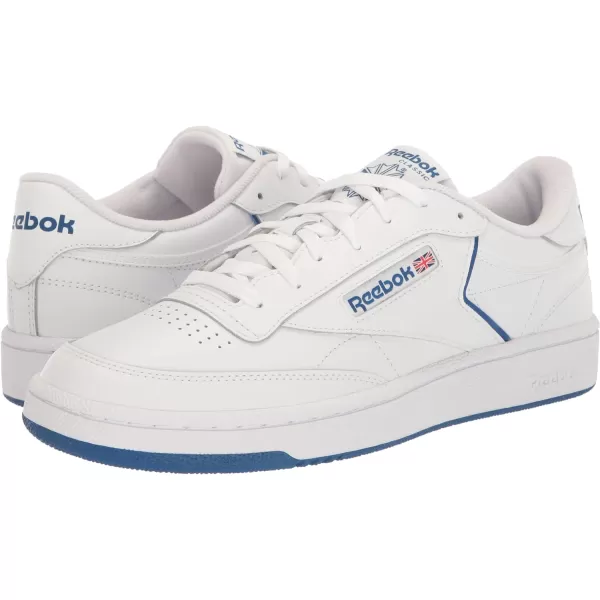 Reebok Mens Club C 85 SneakerWhiteVector Blue