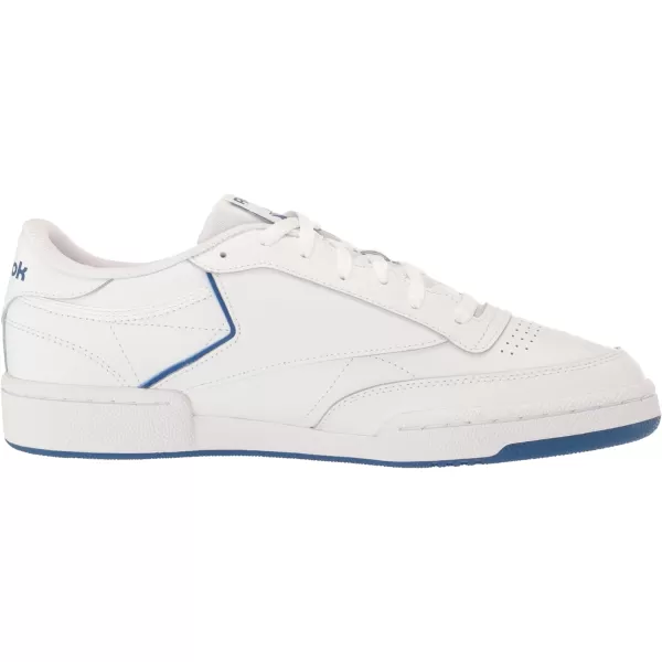 Reebok Mens Club C 85 SneakerWhiteVector Blue