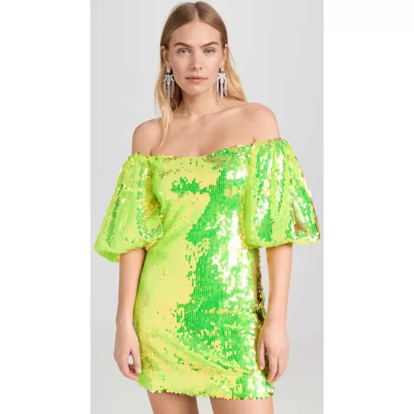 Rhode Womens Dali DressChartreuse