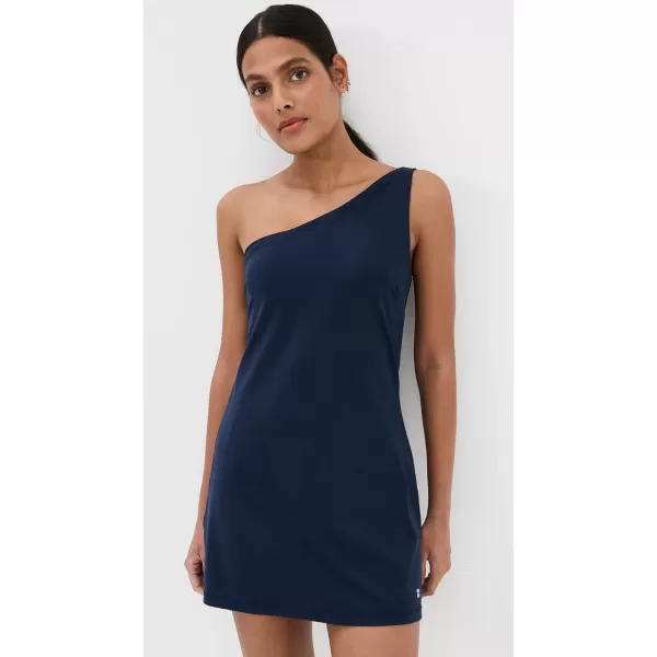 Sweaty Betty Womens All Round Asymmetrical DressNavy Blue