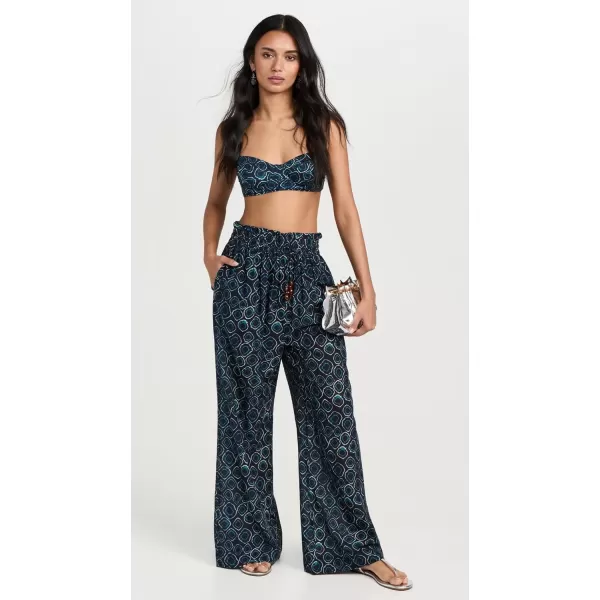 Ulla Johnson Womens Vanessa PantsAquamarine