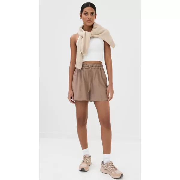 Varley Womens Barket Woven ShortsTaupe Stone