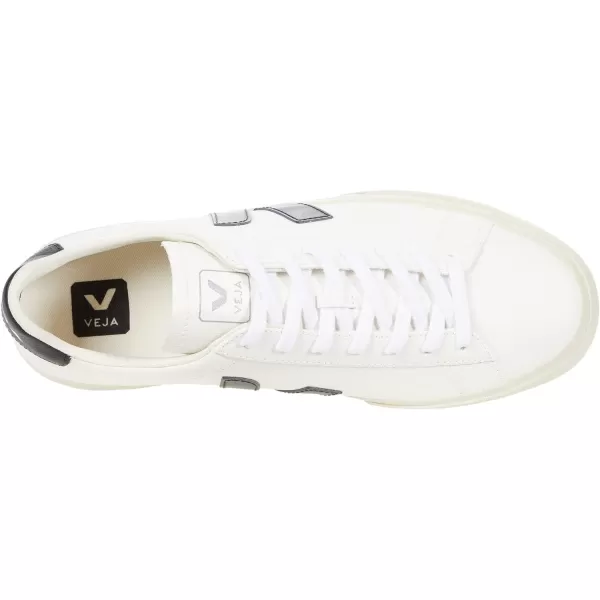 Veja Mens Campo SneakersChrome FreeExtra WhiteBlack