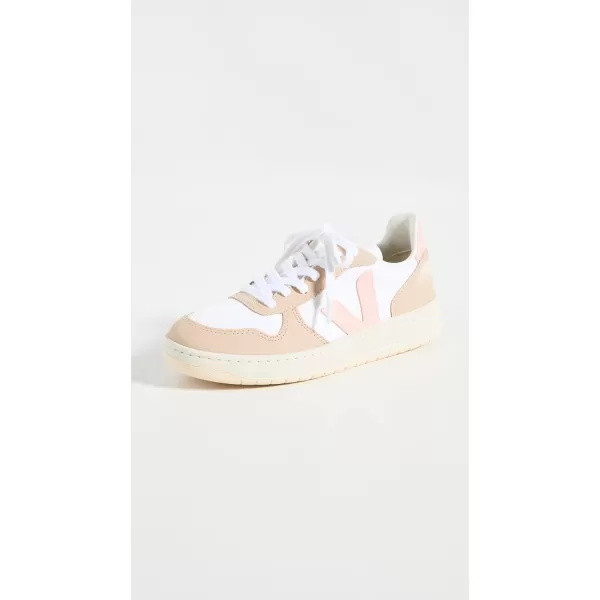 Veja Mens V10 SneakersWhiteBelliniAlmond