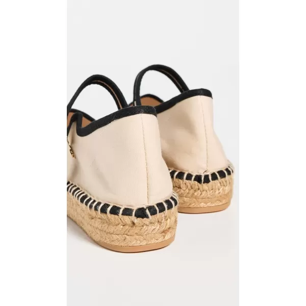 Womens Peonia Mary Jane EspadrillesEcrublack