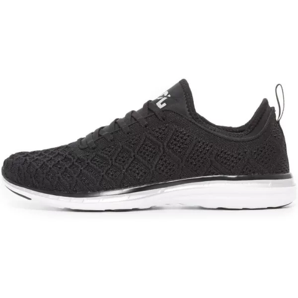 APL Mens Techloom Phantom SneakerBlackMetallic Silver