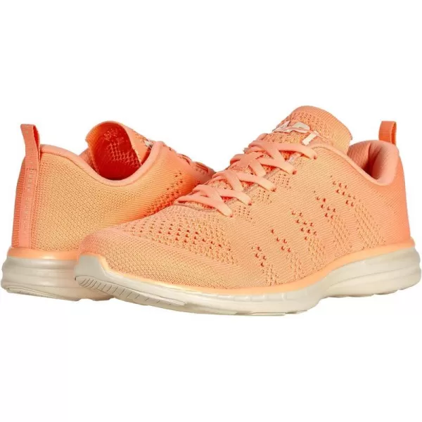 APL Mens Techloom Pro SneakerNeon PeachPristine