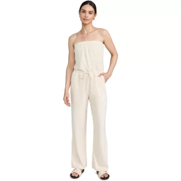 Beyond Yoga Womens Tropez JumpsuitPristine Cream