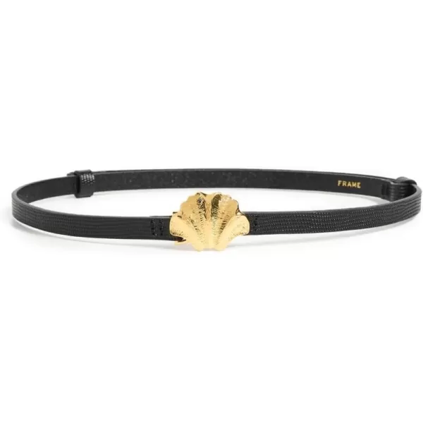 FRAME Womens Gingko Leaf BeltBlack