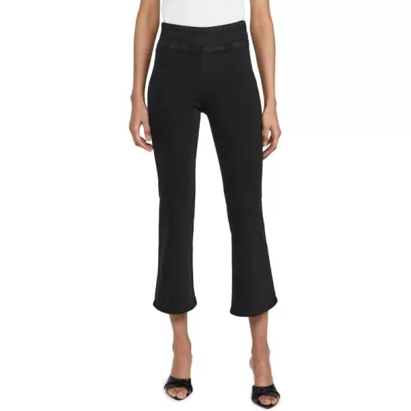 FRAME Womens Jetset Crop Mini Boot JeansSheen Noir