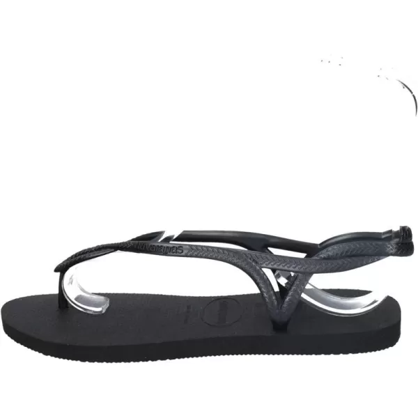 Havaianas Womens Slim Flip Flop SandalsBlackblack