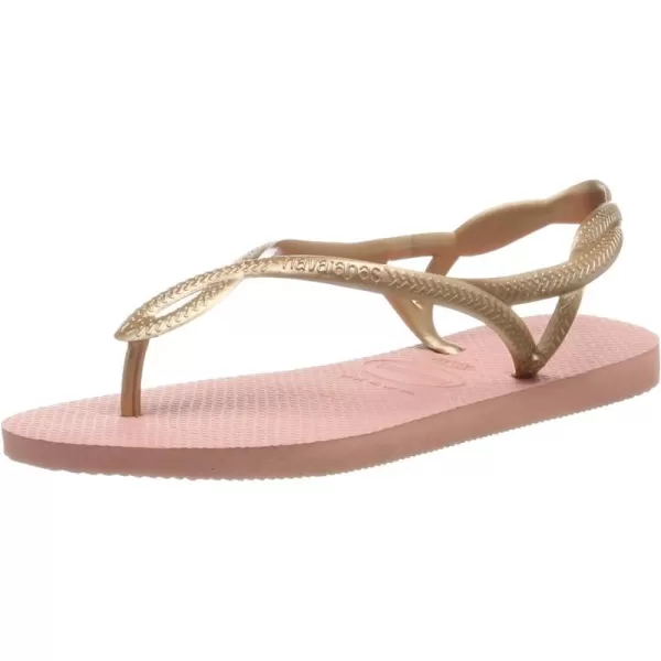 Havaianas Womens Slim Flip Flop SandalsGoldrose Nude