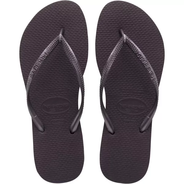 Havaianas Womens Slim Flip Flop SandalsPurpleaubergine