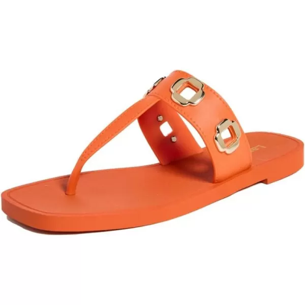 Larroude Womens Milan S Jelly SandalsOrange