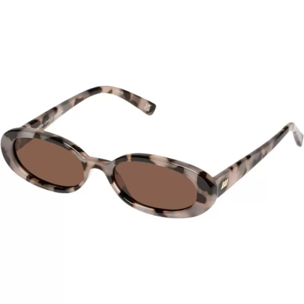 Le Specs Womens OUTTA LOVE SunglassesBrown