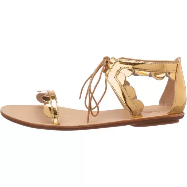 Loeffler Randall Womens Leonie Ballet FlatGold