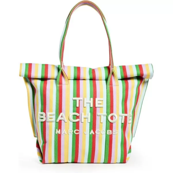 Marc Jacobs The Striped Jacquard Beach Tote BagWisteria Multi