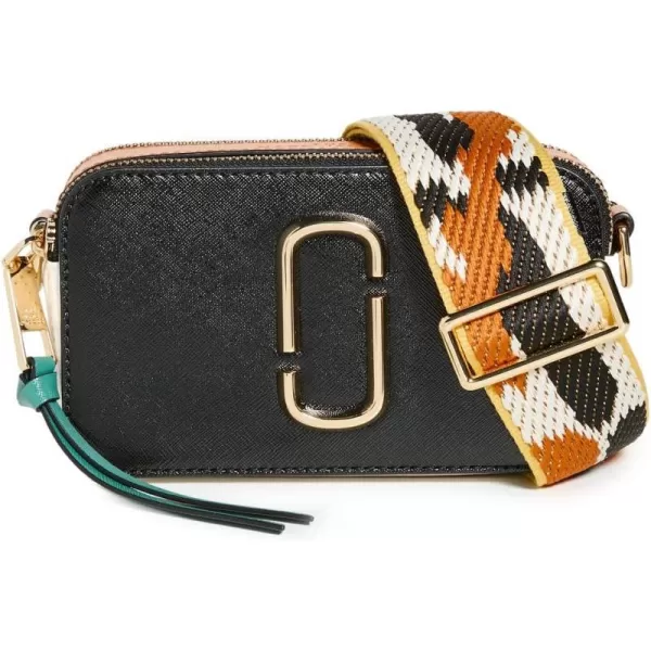 Marc Jacobs Womens The SnapshotBlackHoney Ginger Multi