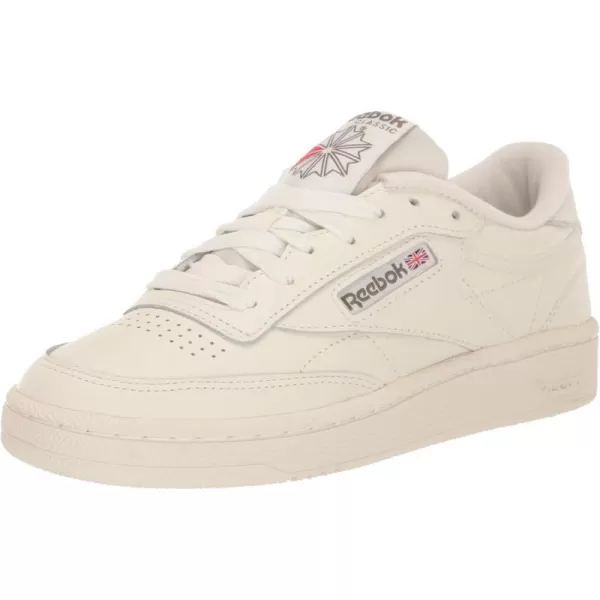 Reebok Mens Club C 85 SneakerChalkChalkHunter Green