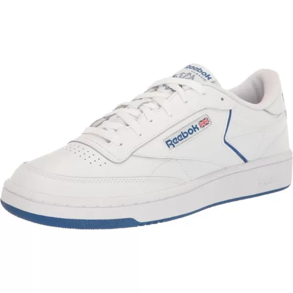 Reebok Mens Club C 85 SneakerWhiteVector Blue