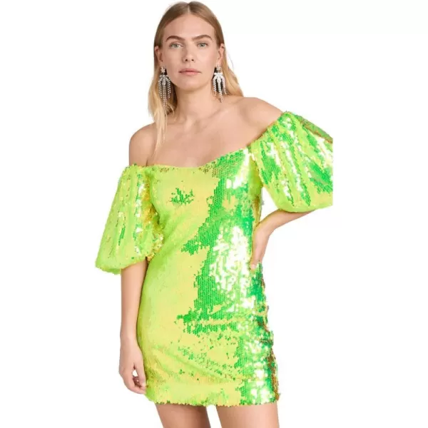 Rhode Womens Dali DressChartreuse