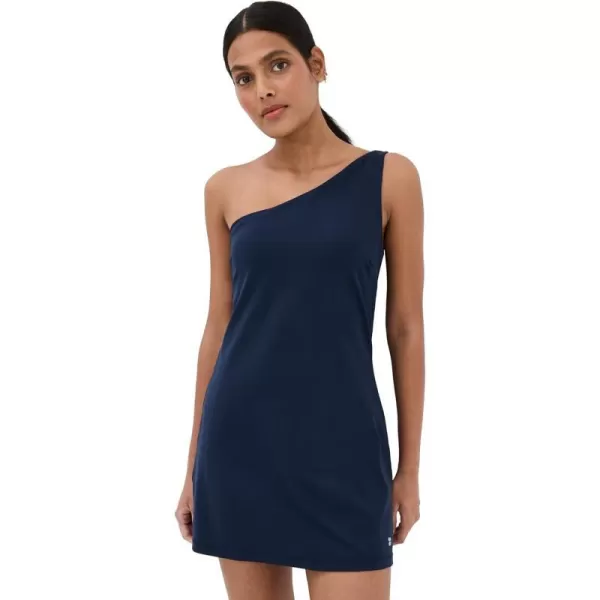 Sweaty Betty Womens All Round Asymmetrical DressNavy Blue