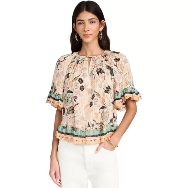 Ulla Johnson Womens Alessia TopPearl Flora