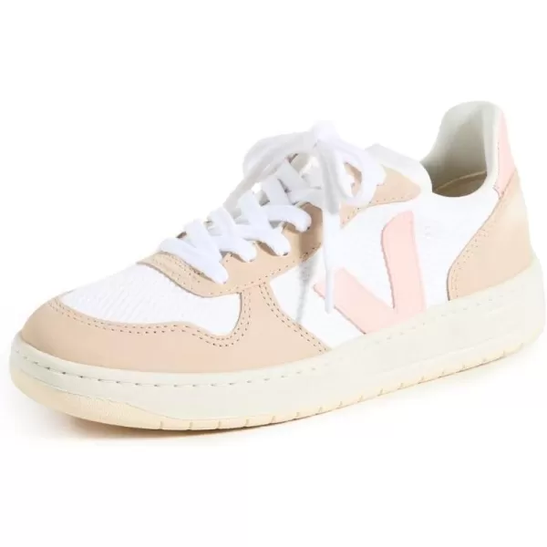 Veja Mens V10 SneakersWhiteBelliniAlmond