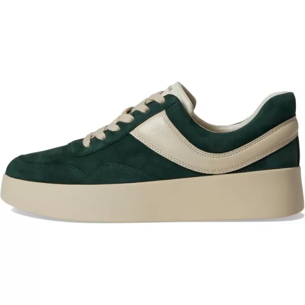 Vince Womens Warren Court SneakersEvergreen Suede