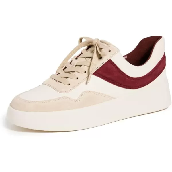 Vince Womens Warren Court SneakersSangre Wine Suede