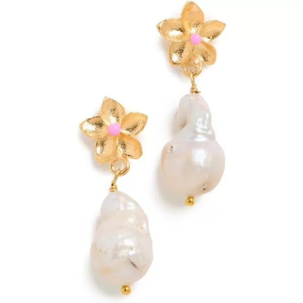 Womens Bloom EarringsPearl