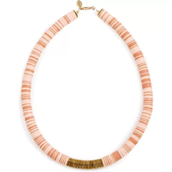 Womens Louise Collier NecklaceNudePeach