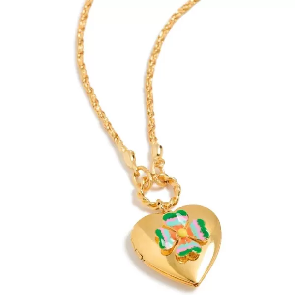 Womens LuckyLove NecklaceGold