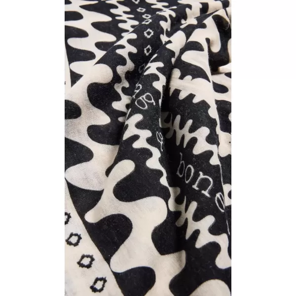 rag  bone Womens Astra Swiggly ScarfBlack