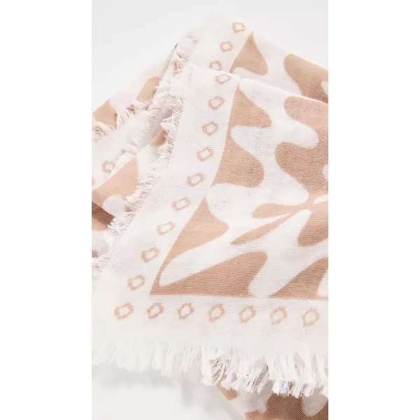 rag  bone Womens Astra Swiggly ScarfVanilla