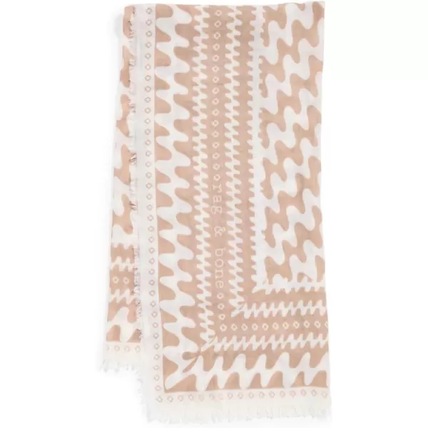 rag  bone Womens Astra Swiggly ScarfVanilla