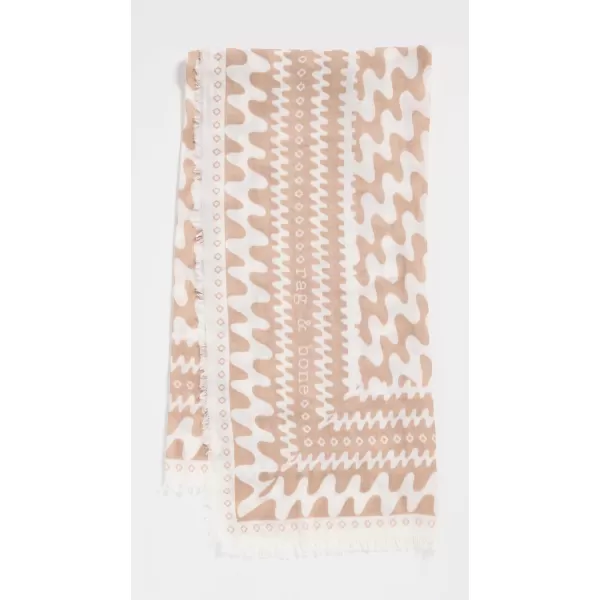 rag  bone Womens Astra Swiggly ScarfVanilla