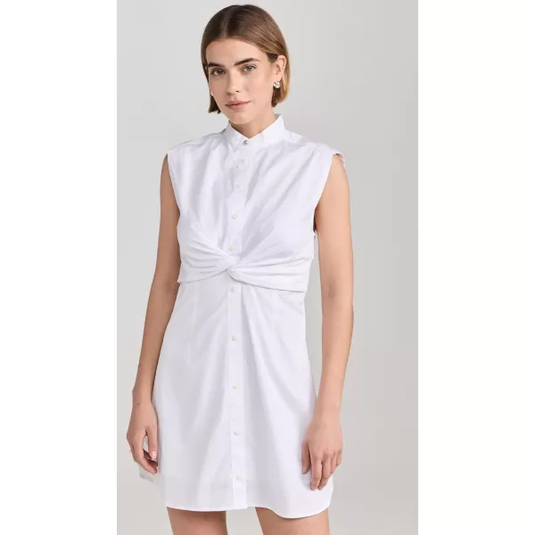 rag  bone Womens Louisa Cotton Poplin DressWhite