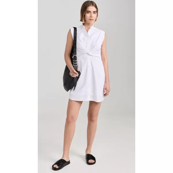 rag  bone Womens Louisa Cotton Poplin DressWhite