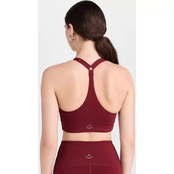 Beyond Yoga Womens Powerbeyond Strive Long Line BraCalifornia Merlot