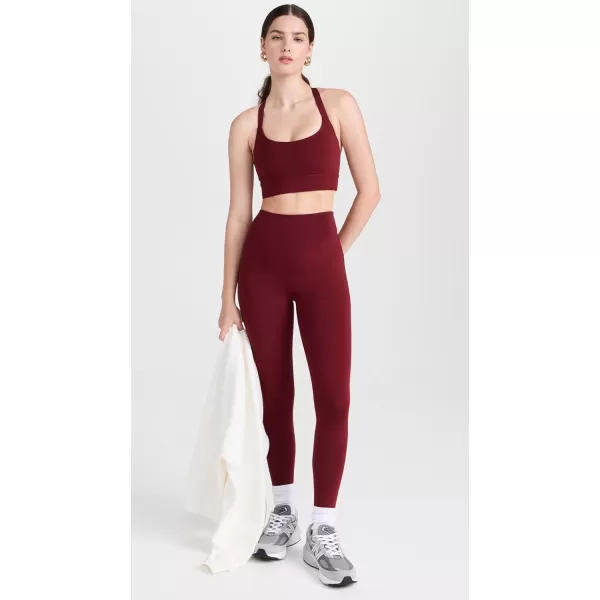 Beyond Yoga Womens Powerbeyond Strive Long Line BraCalifornia Merlot