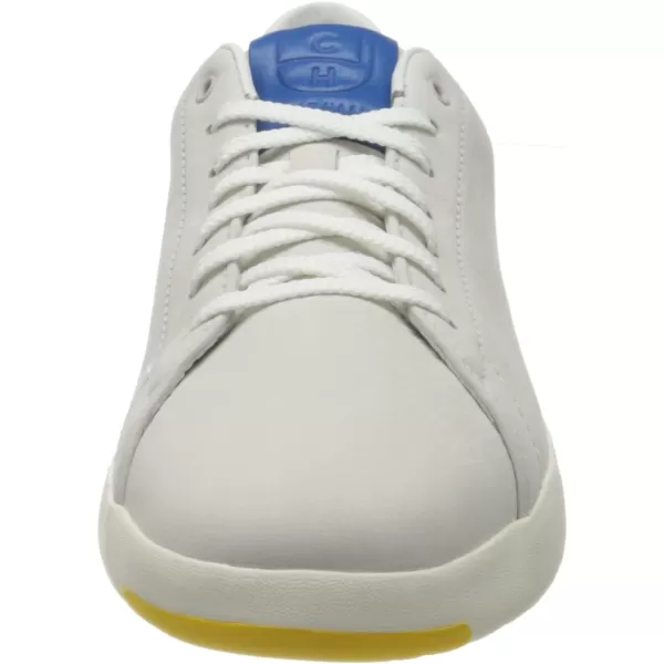 Cole Haan Mens Grandpro Tennis Fashion SneakerLight Gray NubuckFlameBlue