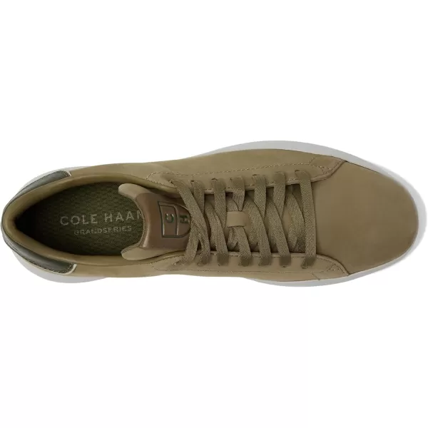 Cole Haan Mens Grandpro Tennis Fashion SneakerStone Gray Nubuck