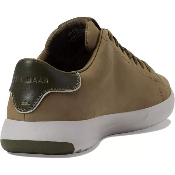 Cole Haan Mens Grandpro Tennis Fashion SneakerStone Gray Nubuck