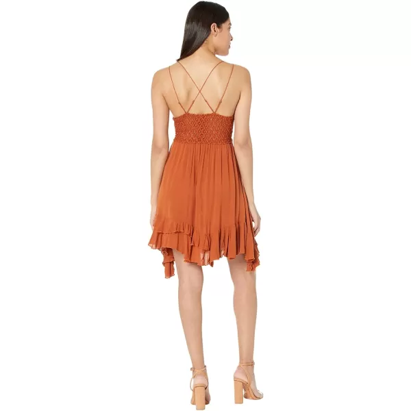 FP Movement Womens Adella Slip DressOchre