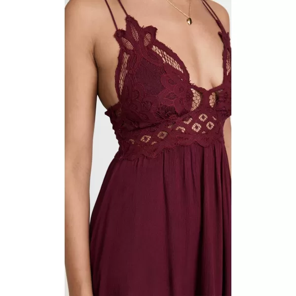 FP Movement Womens Adella Slip DressWine