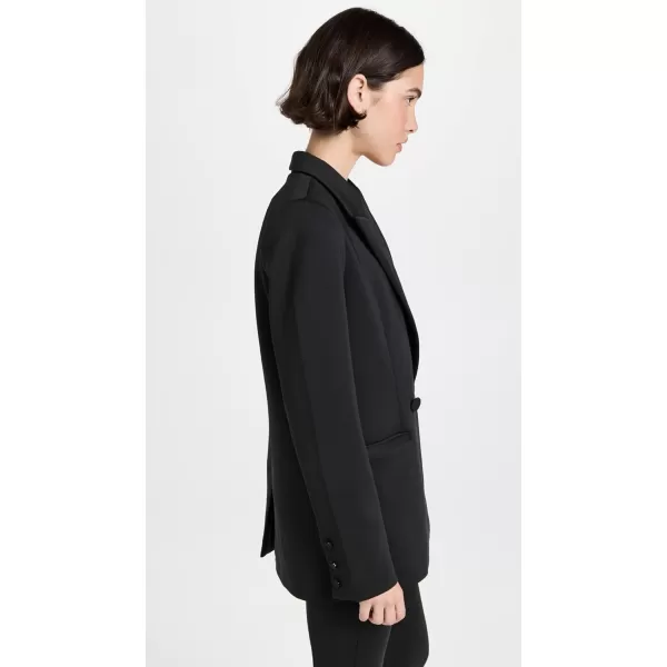 Good American Womens Scuba Blazer 20Black001