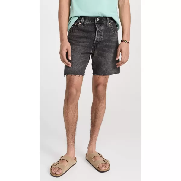 Levis Mens 501 93 7 ShortsMidnight Metal